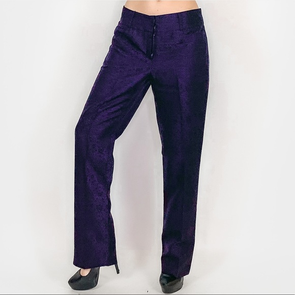Willi Smith Purple Dress Pants - Picture 4 of 8